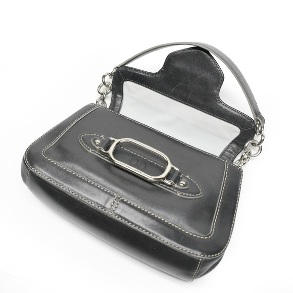 COLE HAAN Trinity Small Leather Single-Strap Bag Polished Chrome Hardware - Picture 6 of 10